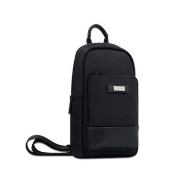 کیفیت  Scratch Resistant Business Sling Bag Black color For College School کارخانه